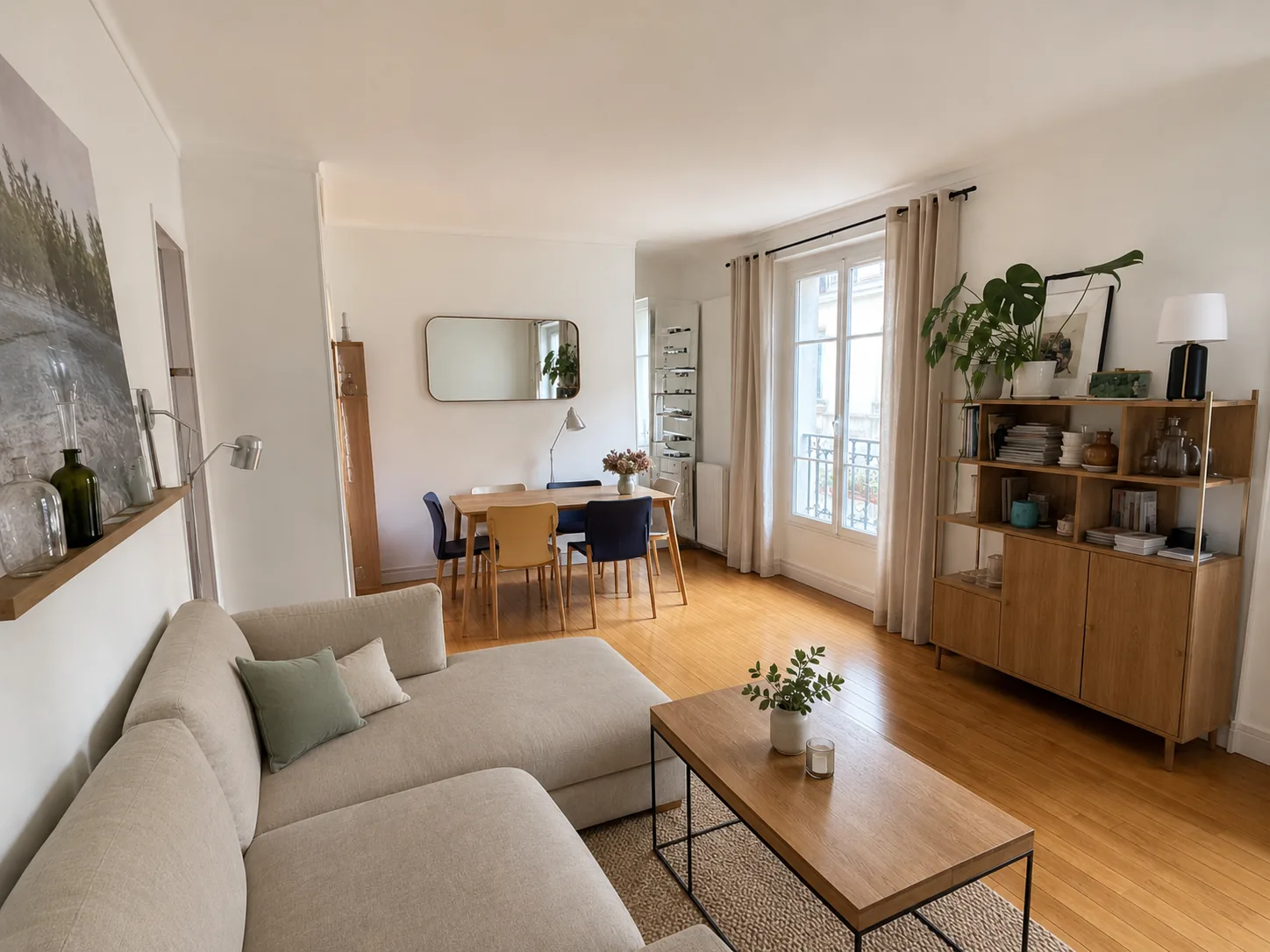 État des lieux au retour — Paris 12e, T3 58 m²